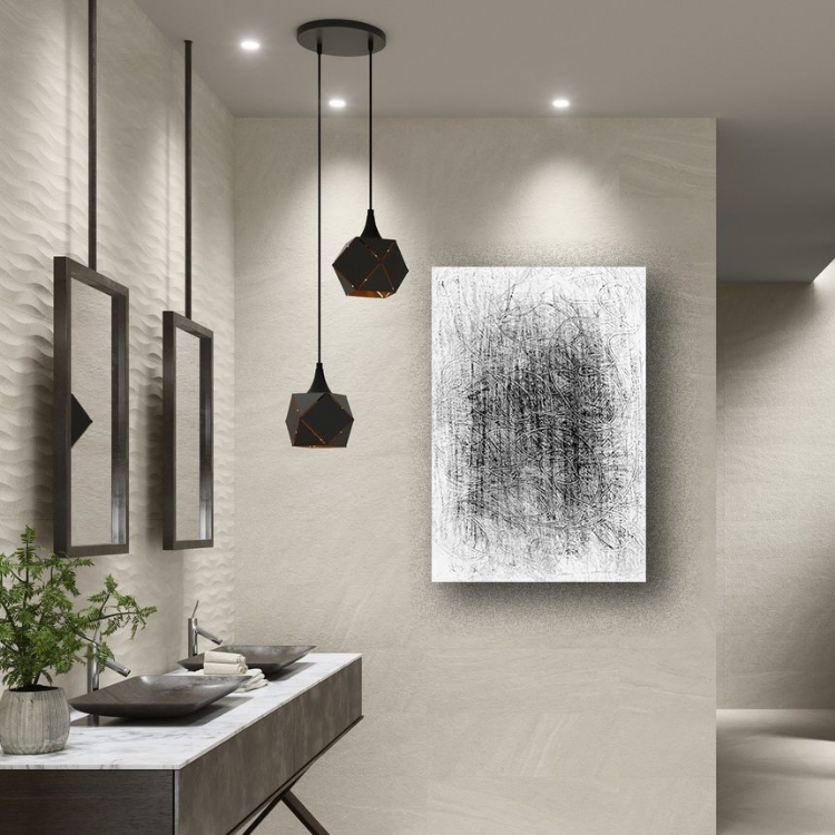 KARMAŞA%202%20-%20Laminasyonlu%20Kanvas%20Tablo