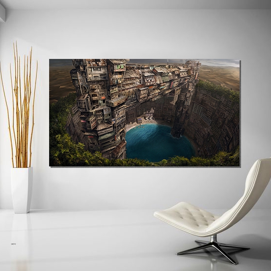 SAKLIKENT%20-%20Laminasyonlu%20Kanvas%20Tablo