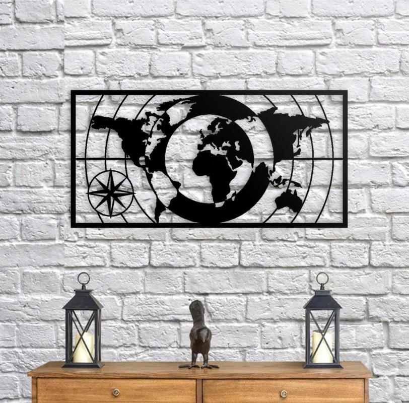 XL Dünya Haritası World Map