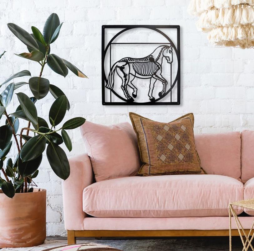 Horse Metal Tablo