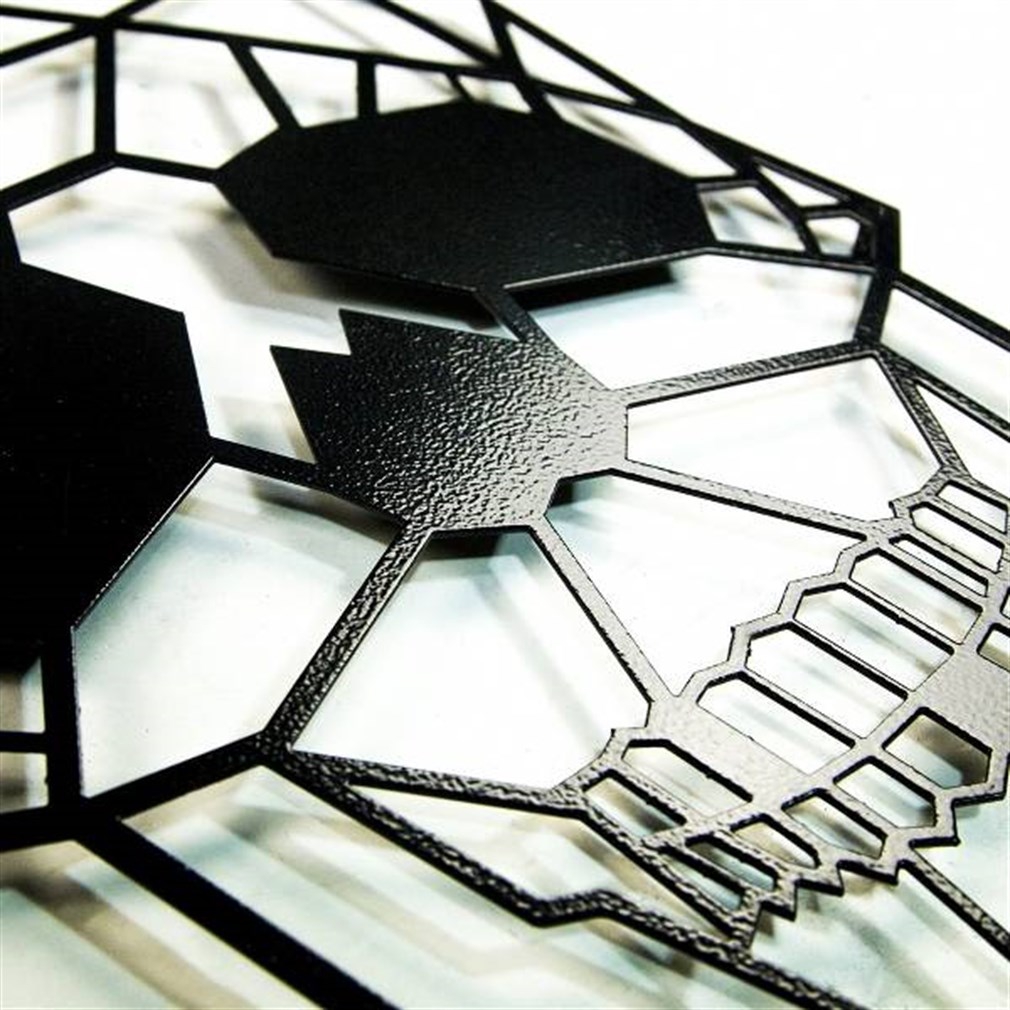 Skull Metal Duvar Dekoru