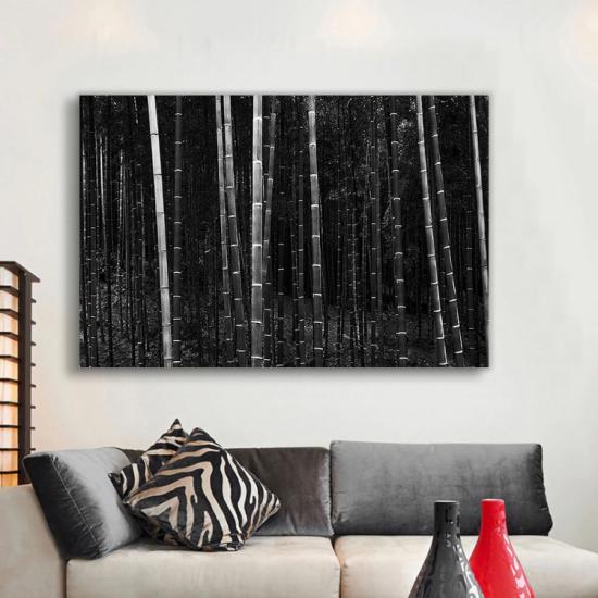 BAMBOO JUNGLE - Laminasyonlu Kanvas Tablo