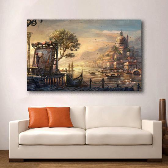 PRETTY VENICE - Laminasyonlu Kanvas Tablo