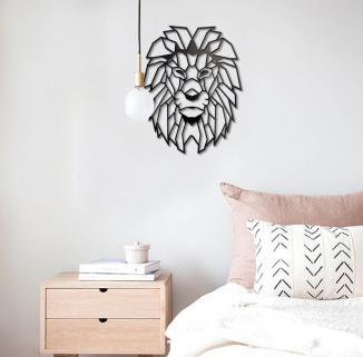 Lion Metal Duvar Dekoru