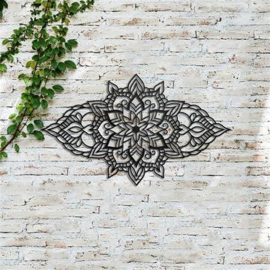 Mandala Metal Duvar Dekoru