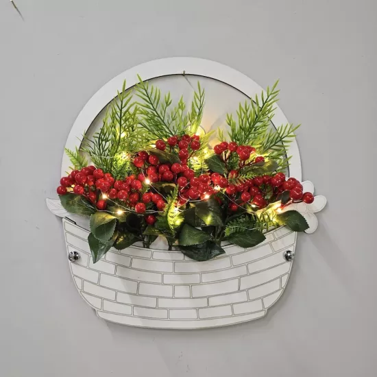 Led Işıklı ve Kokinalı Kapı ve Duvar Dekoru