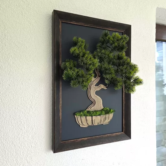 Çerçeveli Bonsai Tablo