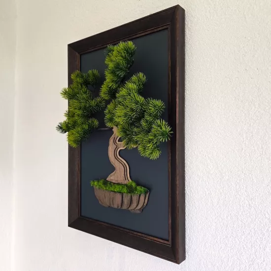 Çerçeveli Bonsai Tablo