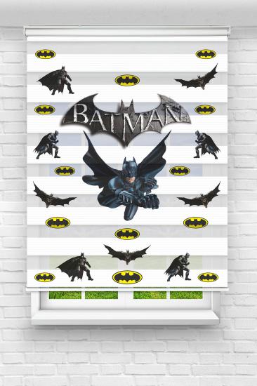 Batman - Baskılı Zebra Stor Perde