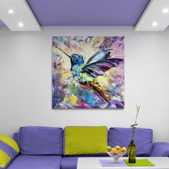 Bird - Laminasyonlu Kanvas Tablo