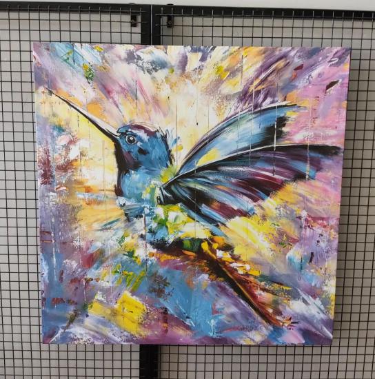 Bird - Laminasyonlu Kanvas Tablo