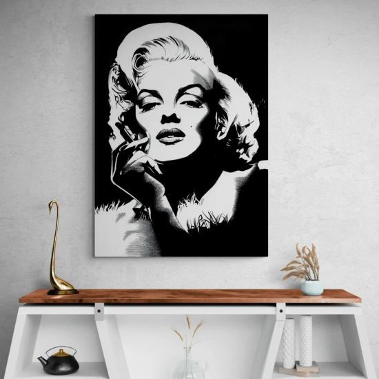 Marilyn Monroe - Laminasyonlu Kanvas Tablo