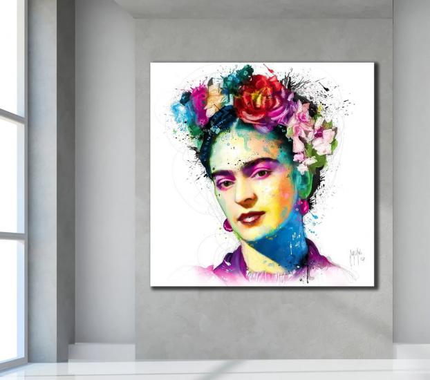 FRIDA KAHLO - Yağlı Boya Efektli Kanvas Tablo