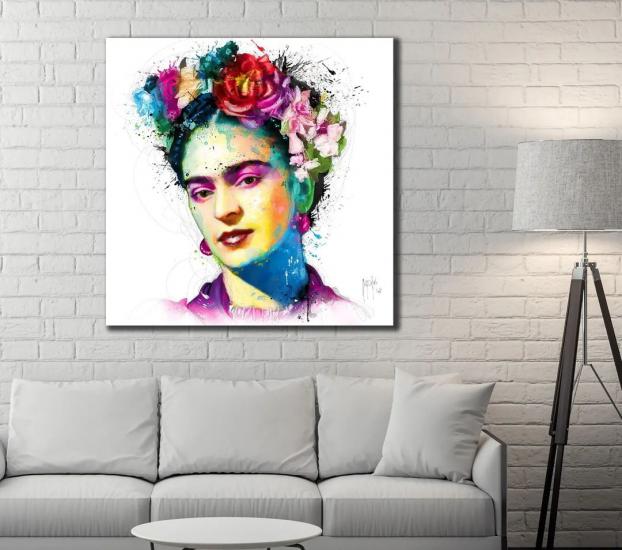 FRIDA KAHLO - Laminasyonlu Kanvas Tablo