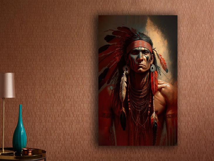 KIZILDERELİ - Laminasyonlu Kanvas Tablo