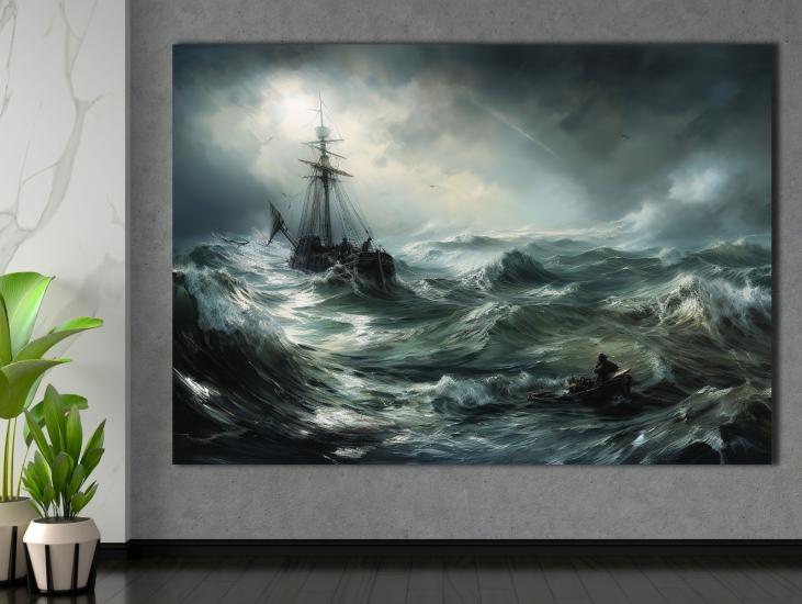 Laminasyonlu Kanvas Tablo