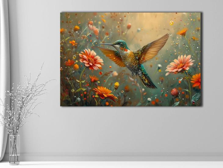 Bird - Laminasyonlu Kanvas Tablo