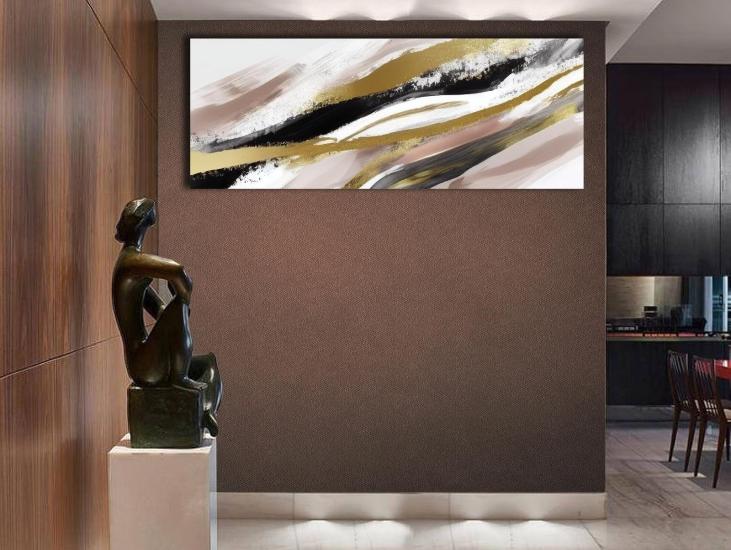 Abstract - Laminasyonlu Kanvas Tablo