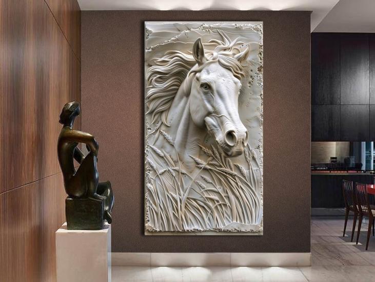 Horse - Laminasyonlu Kanvas Tablo