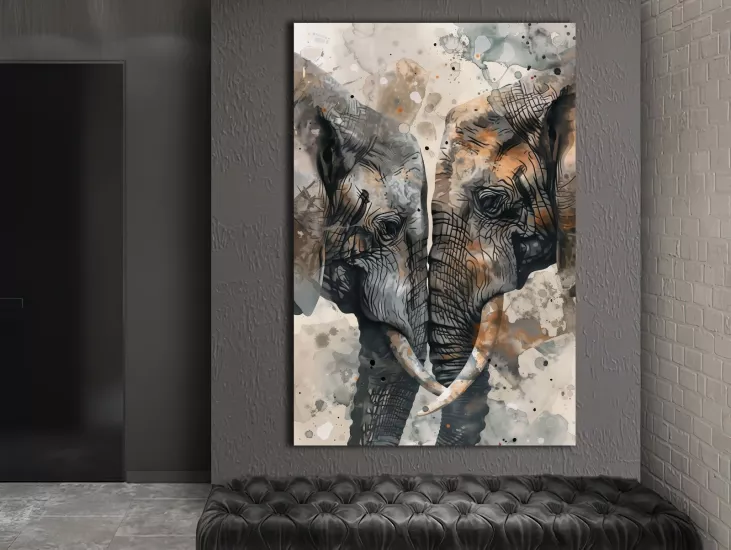 Filler - Laminasyonlu Kanvas Tablo