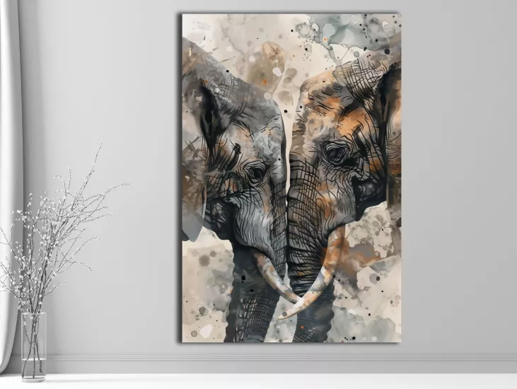 Filler - Laminasyonlu Kanvas Tablo