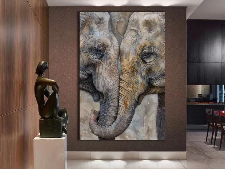 Filler - Laminasyonlu Kanvas Tablo