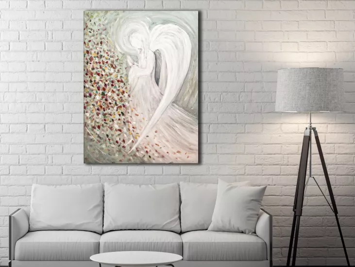 Angel - Laminasyonlu Kanvas Tablo