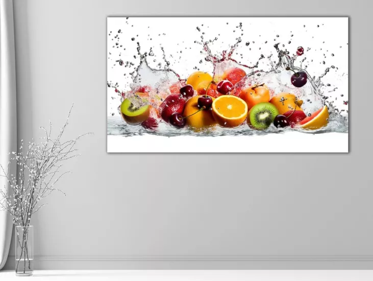 Kokteyl - Laminasyonlu Kanvas Tablo