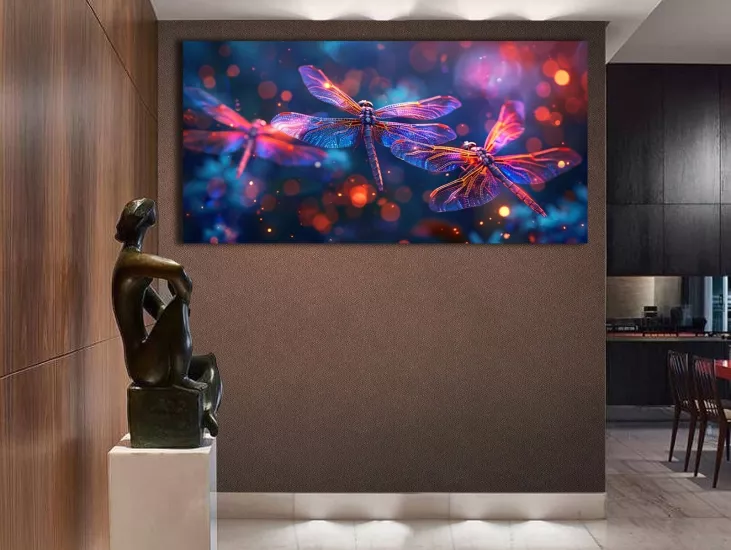 Yusufçuk - Laminasyonlu Kanvas Tablo