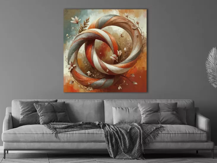 Simit - Laminasyonlu Kanvas Tablo