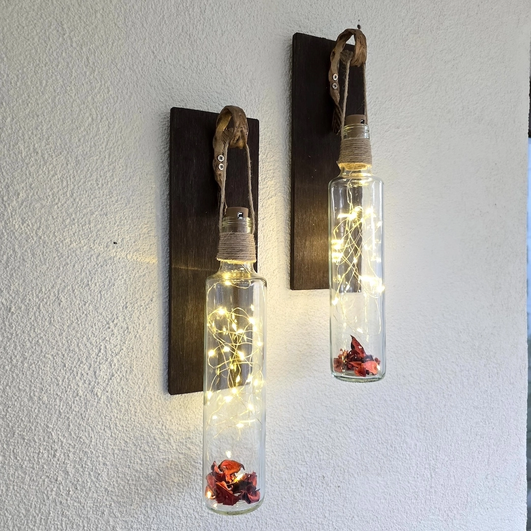 Led%20Işıklı,%20Ceviz%20Renkli%20Duvar%20Aplik,%202’li%20Set