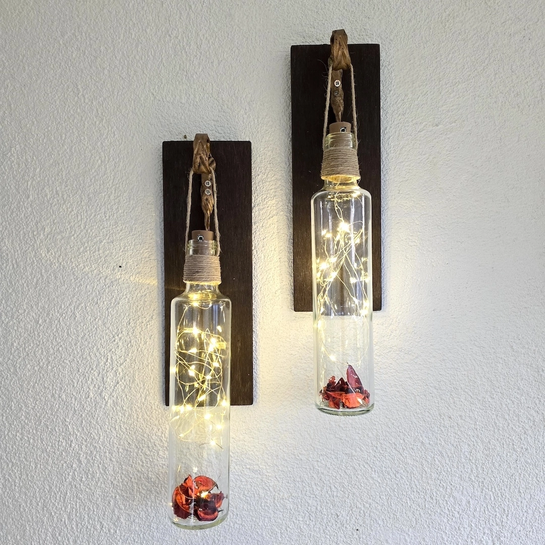 Led%20Işıklı,%20Ceviz%20Renkli%20Duvar%20Aplik,%202’li%20Set