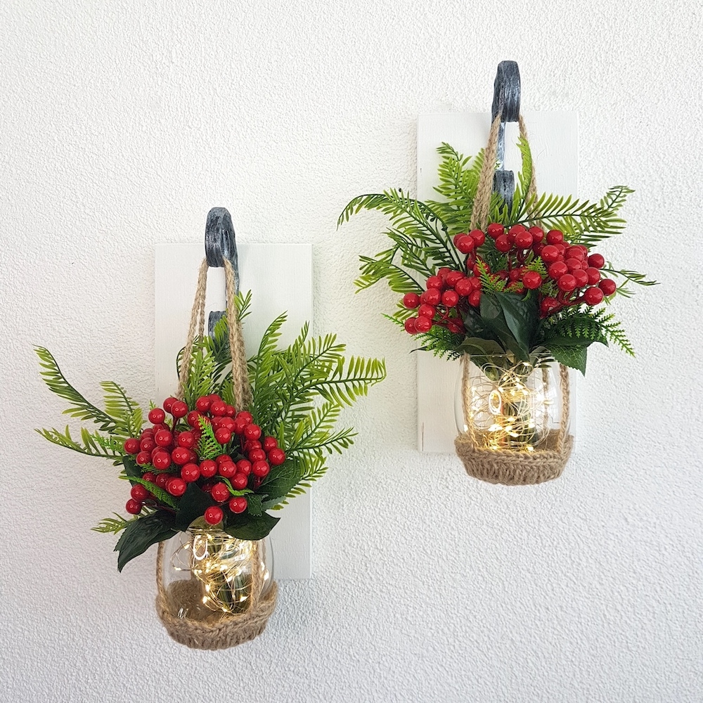 Duvar%20Dekoru,%20Led%20Işıklı,%20Kokina%20Yılbaşı%20Çiçeği,%20Beyaz%20Aplik%20İkili%20Set