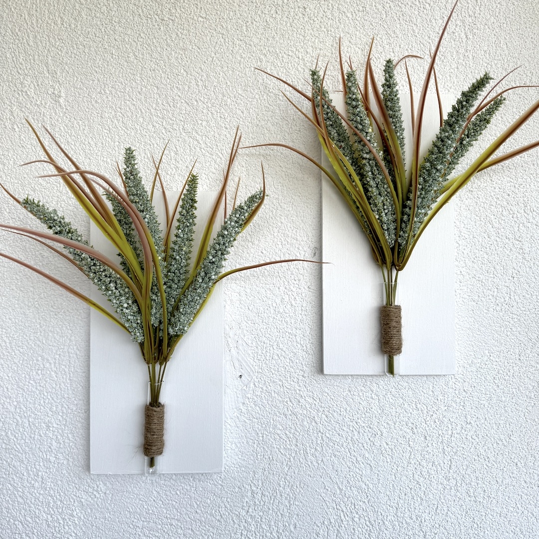 Yeşil%20Çubuk%20Cipso%20Çiçekli%20Duvar%20Dekoru%20Beyaz%20İkili%20Set