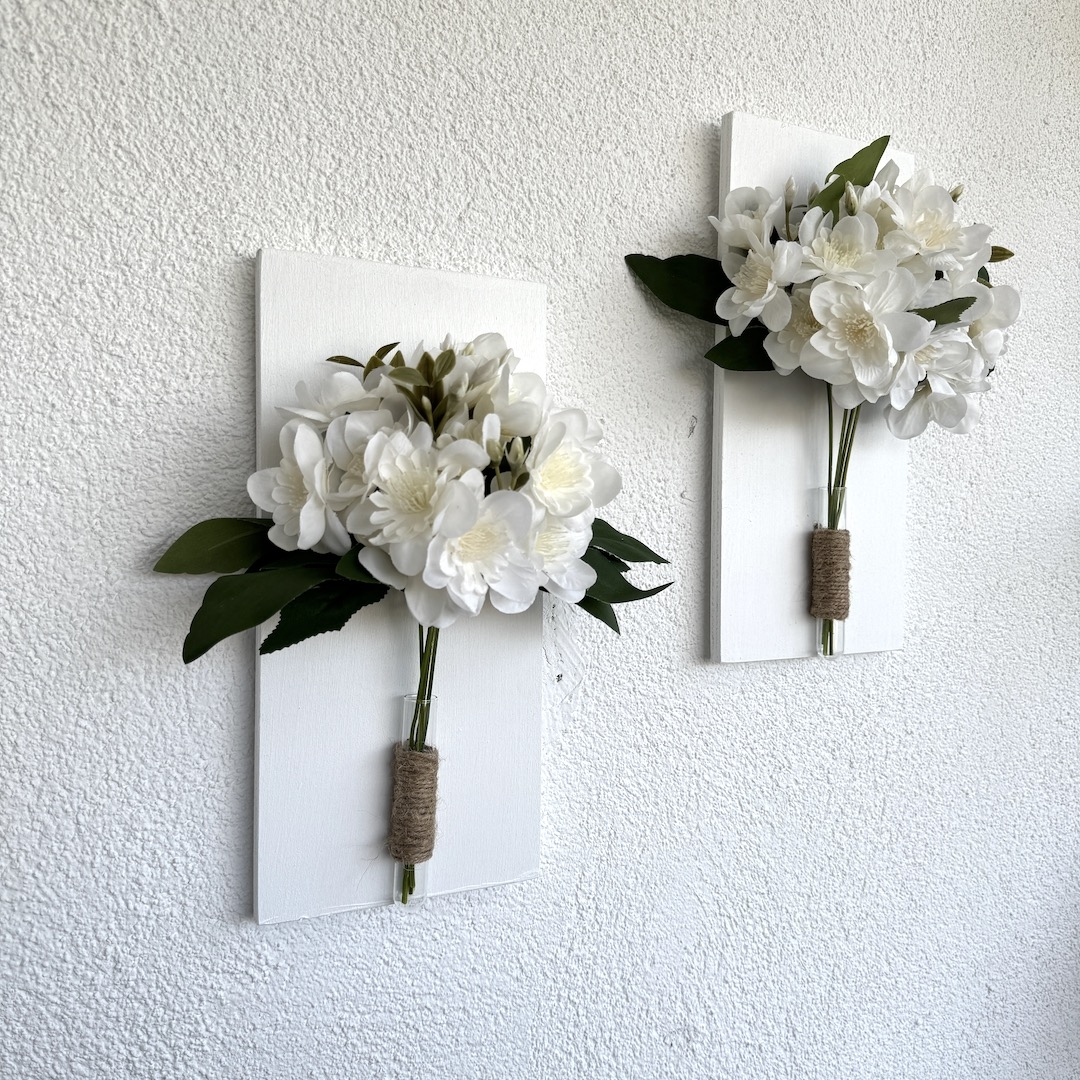 Beyaz%20Yasemin%20Çiçekli%20Duvar%20Dekoru%20Beyaz%20İkili%20Set