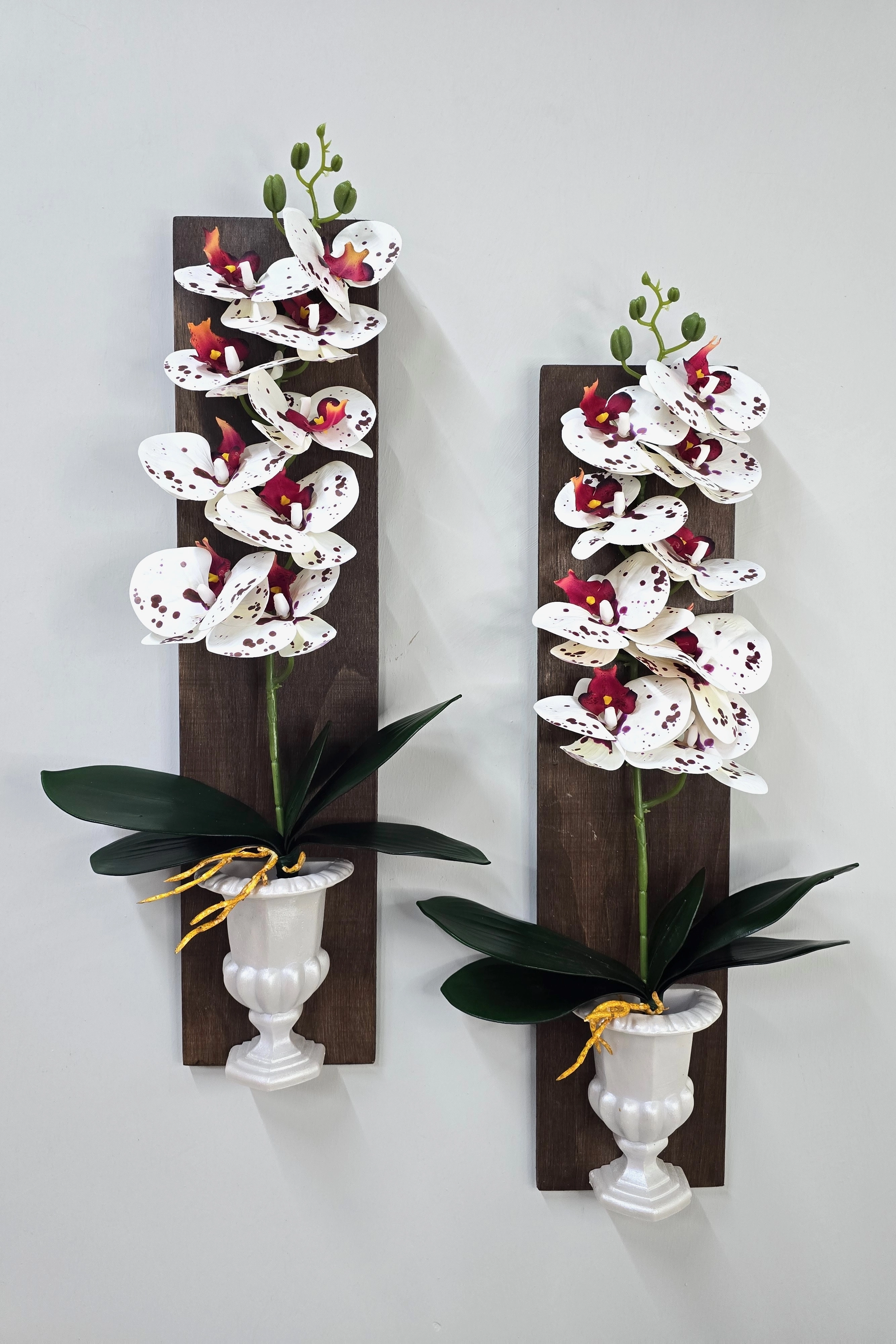 Kırçıllı%20Islak%20Orkide%20Çiçekli%20Boy%20Duvar%20Dekoru%20Ceviz%20İkili%20Set