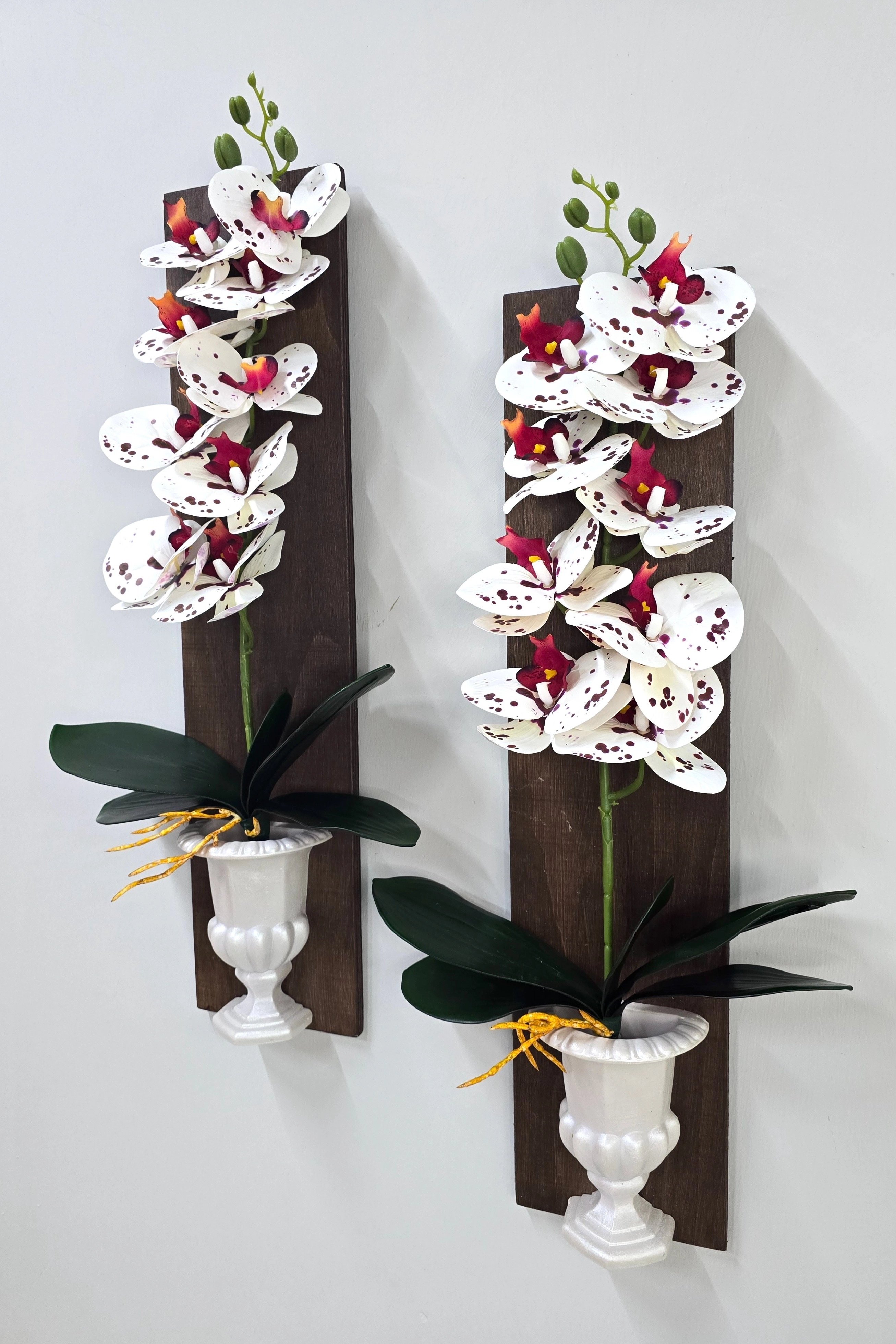 Kırçıllı%20Islak%20Orkide%20Çiçekli%20Boy%20Duvar%20Dekoru%20Ceviz%20İkili%20Set