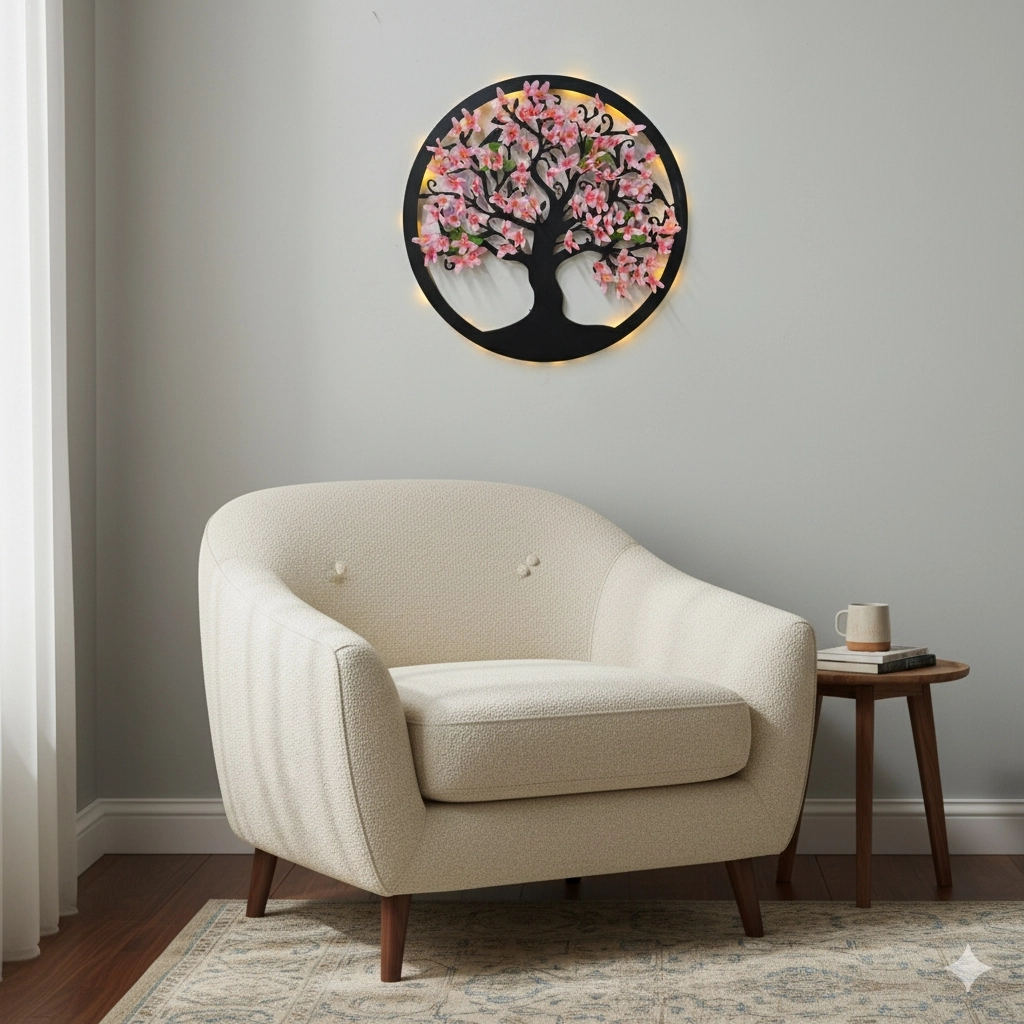 Led%20Işıklı%20ve%20Pembe%20Sakura%20Hayat%20Ağacı%20Tablo%2040cm