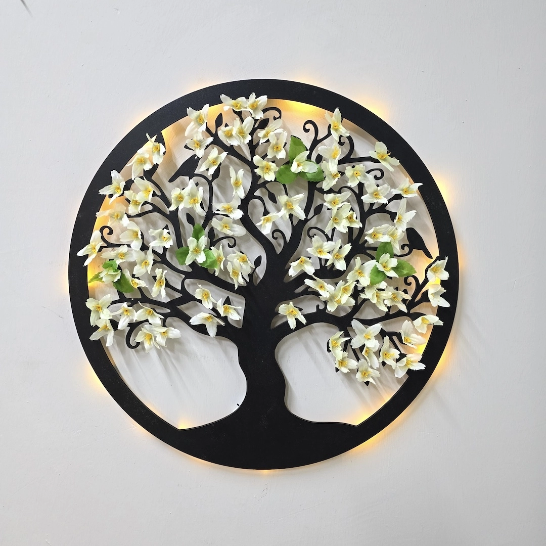 Led%20Işıklı%20ve%20Beyaz%20Sakura%20Hayat%20Ağacı%20Tablo%2040cm