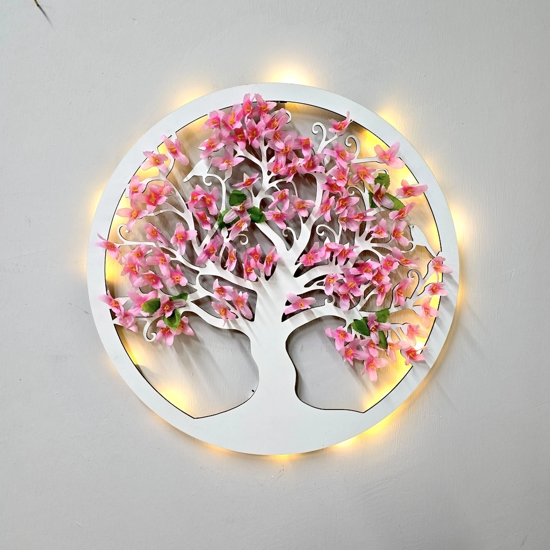 Led%20Işıklı%20ve%20Pembe%20Sakura%20Hayat%20Ağacı%20Tablo%2040cm%20-%20Beyaz