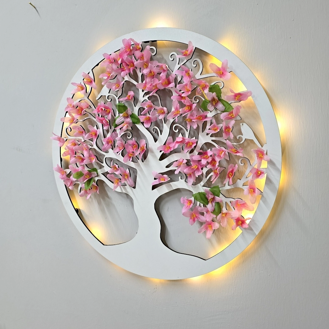 Led%20Işıklı%20ve%20Pembe%20Sakura%20Hayat%20Ağacı%20Tablo%2040cm%20-%20Beyaz