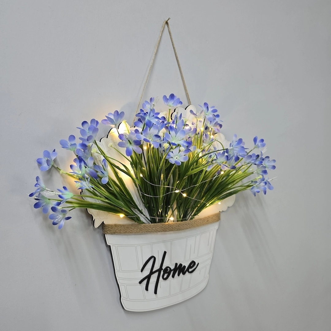 Led%20Işıklı%20ve%20Mavi%20Nergis%20Çiçekli%20Kapı%20ve%20Duvar%20Dekoru