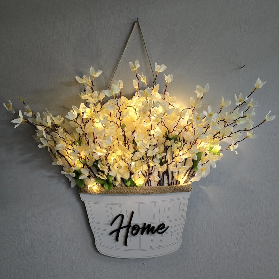 Led%20Işıklı%20ve%20Beyaz%20Sakura%20Çiçekli%20Kapı%20ve%20Duvar%20Dekoru