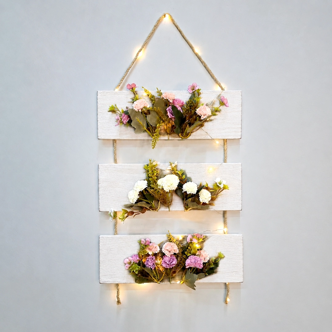 Sarı%20Sakura%20Çiçekli%20ve%20Led%20Işıklı%20Duvar%20Dekoru%202%20li%20Set%20-%20Beyaz