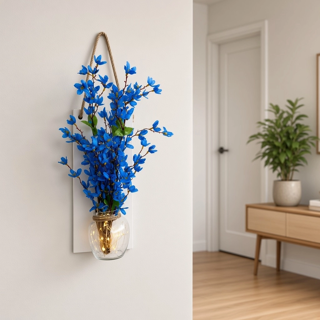 Led%20Işıklı,%20Mavi%20Sakura%20Çiçekli%20Duvar%20Dekoru%20-%20Beyaz