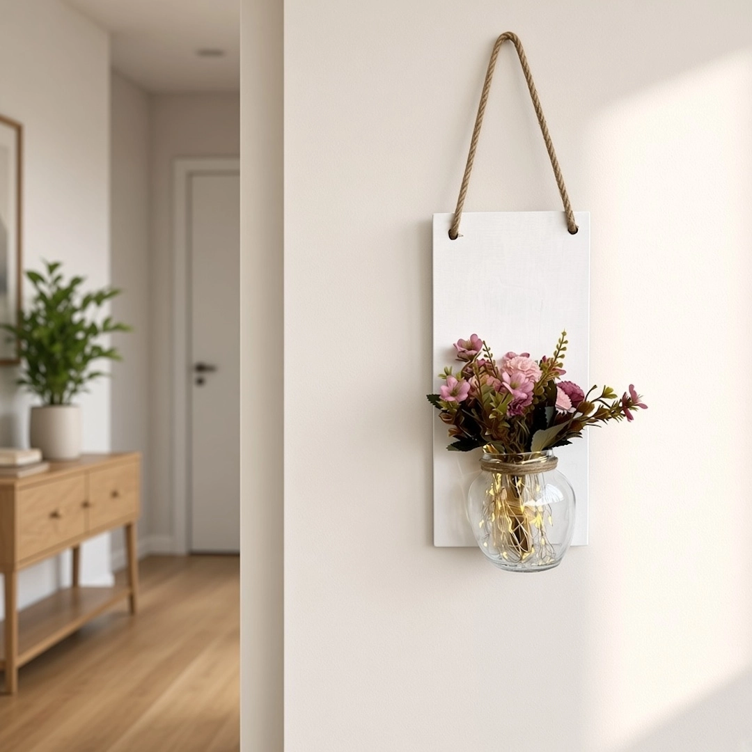 Led%20Işıklı,%20Pembe%20Karanfil%20Çiçekli%20Duvar%20Dekoru%20-%20Beyaz