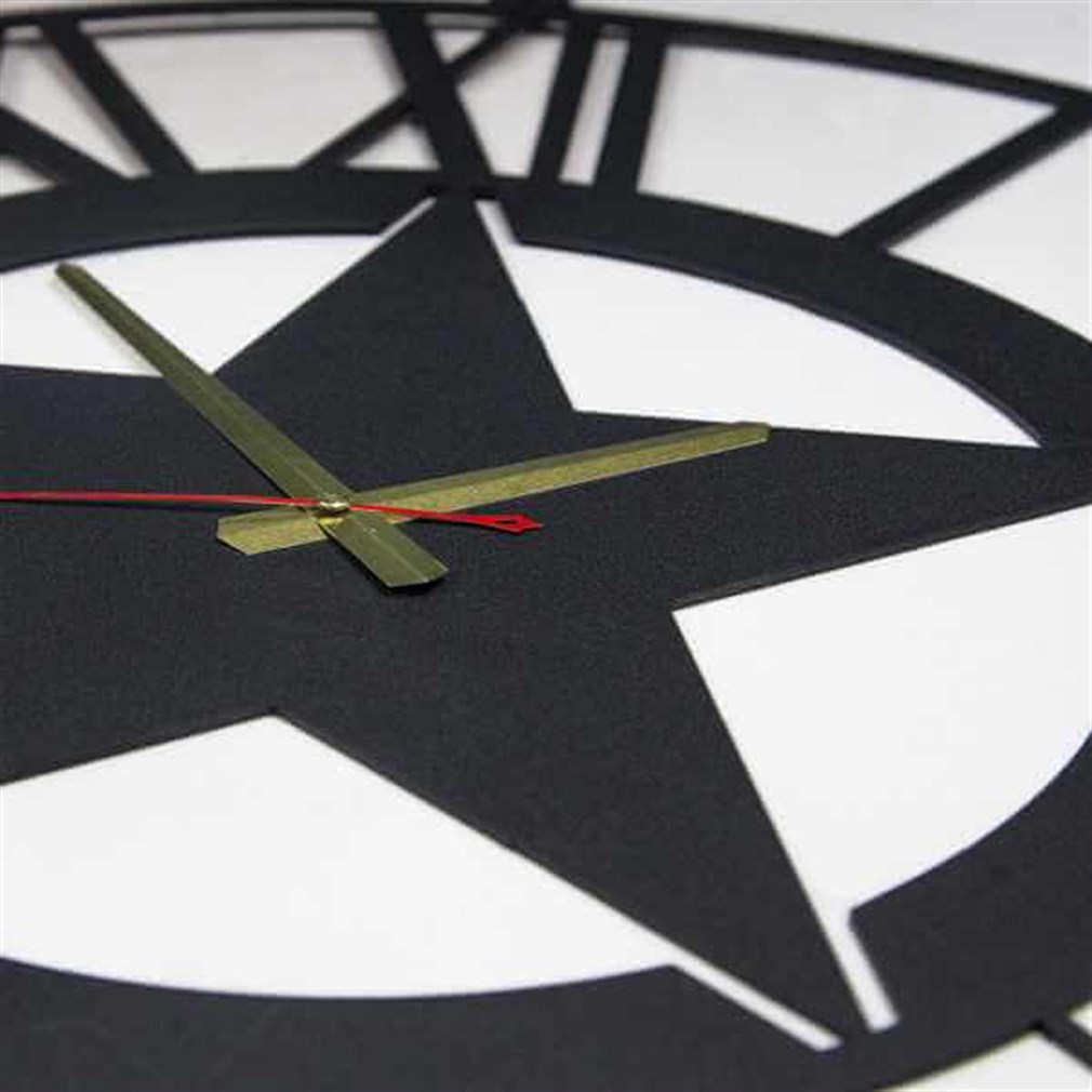 Star%20Metal%20Duvar%20Saati