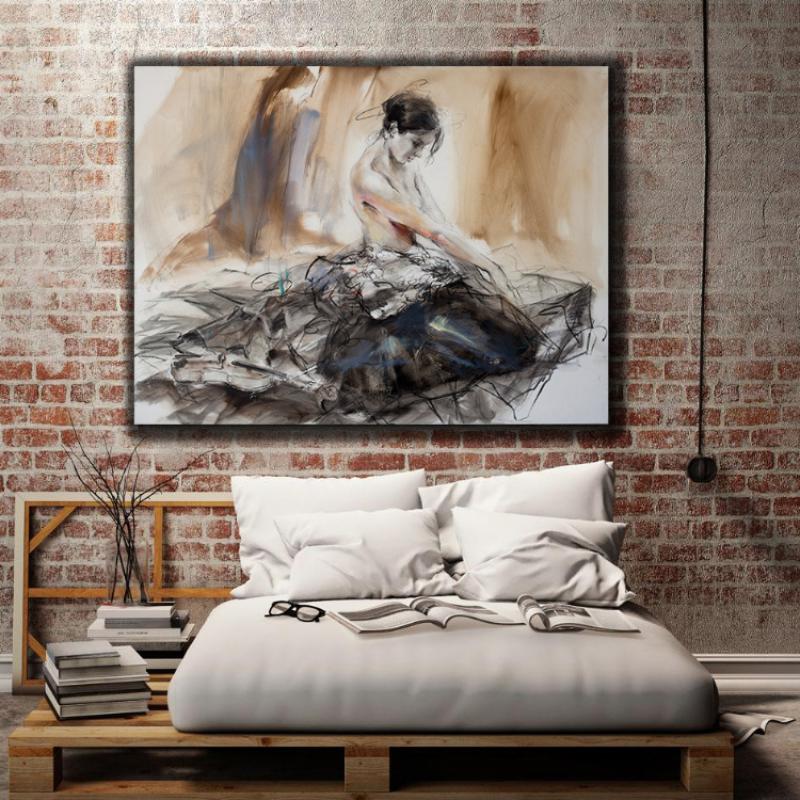 BALERİN%20-%20Laminasyonlu%20Kanvas%20Tablo
