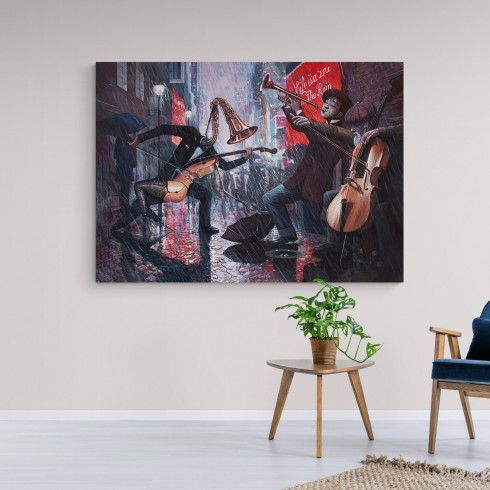 DANCE%20IS%20LIFE%20-%20Laminasyonlu%20Kanvas%20Tablo