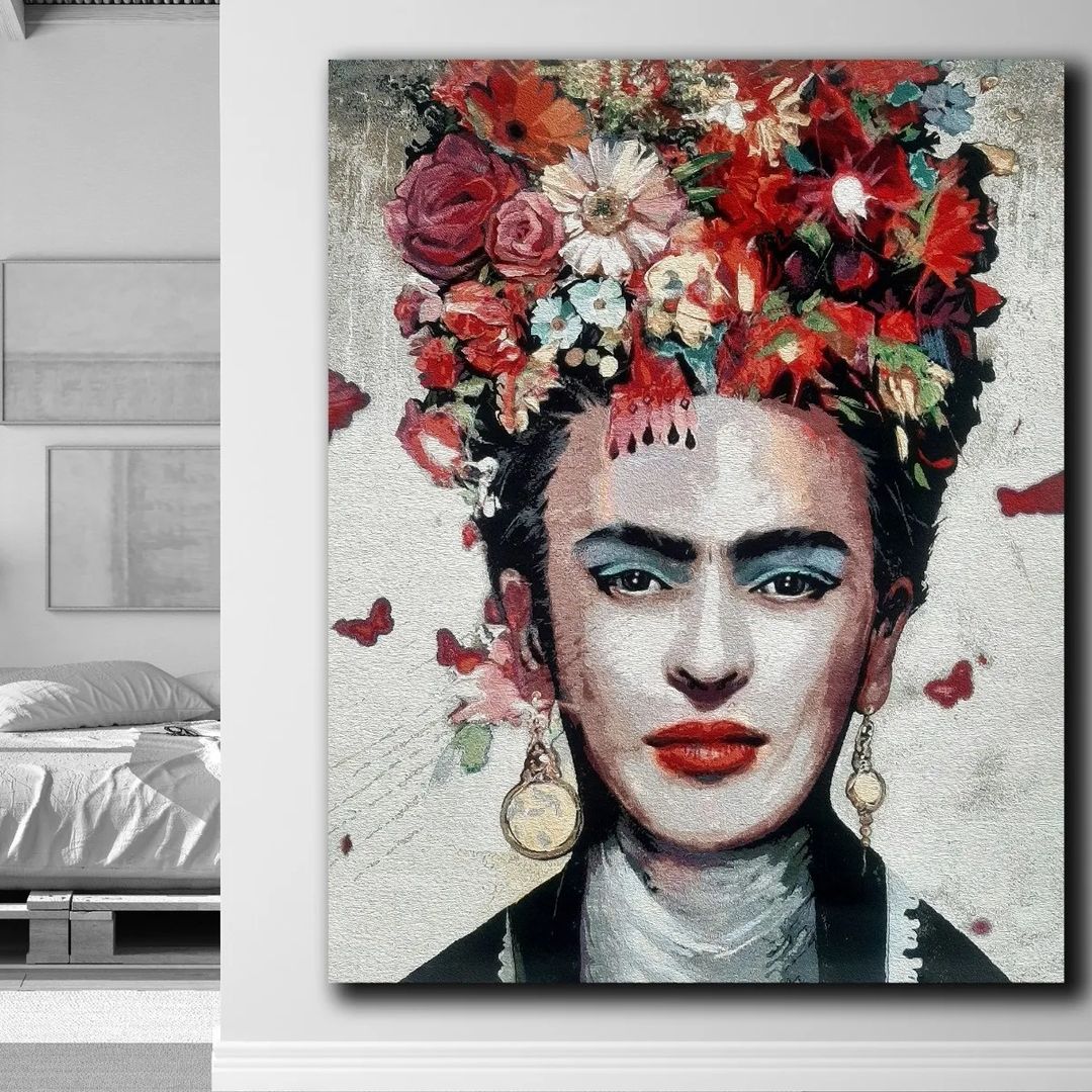 FRIDA%20KAHLO%20-%20Laminasyonlu%20Kanvas%20Tablo